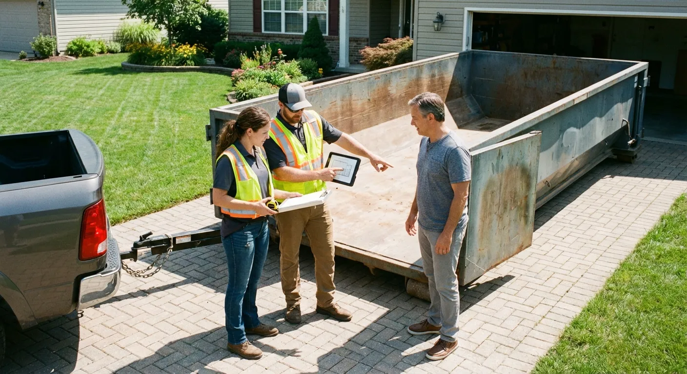10 Yard Dumpster Rental Process in Alameda, CA