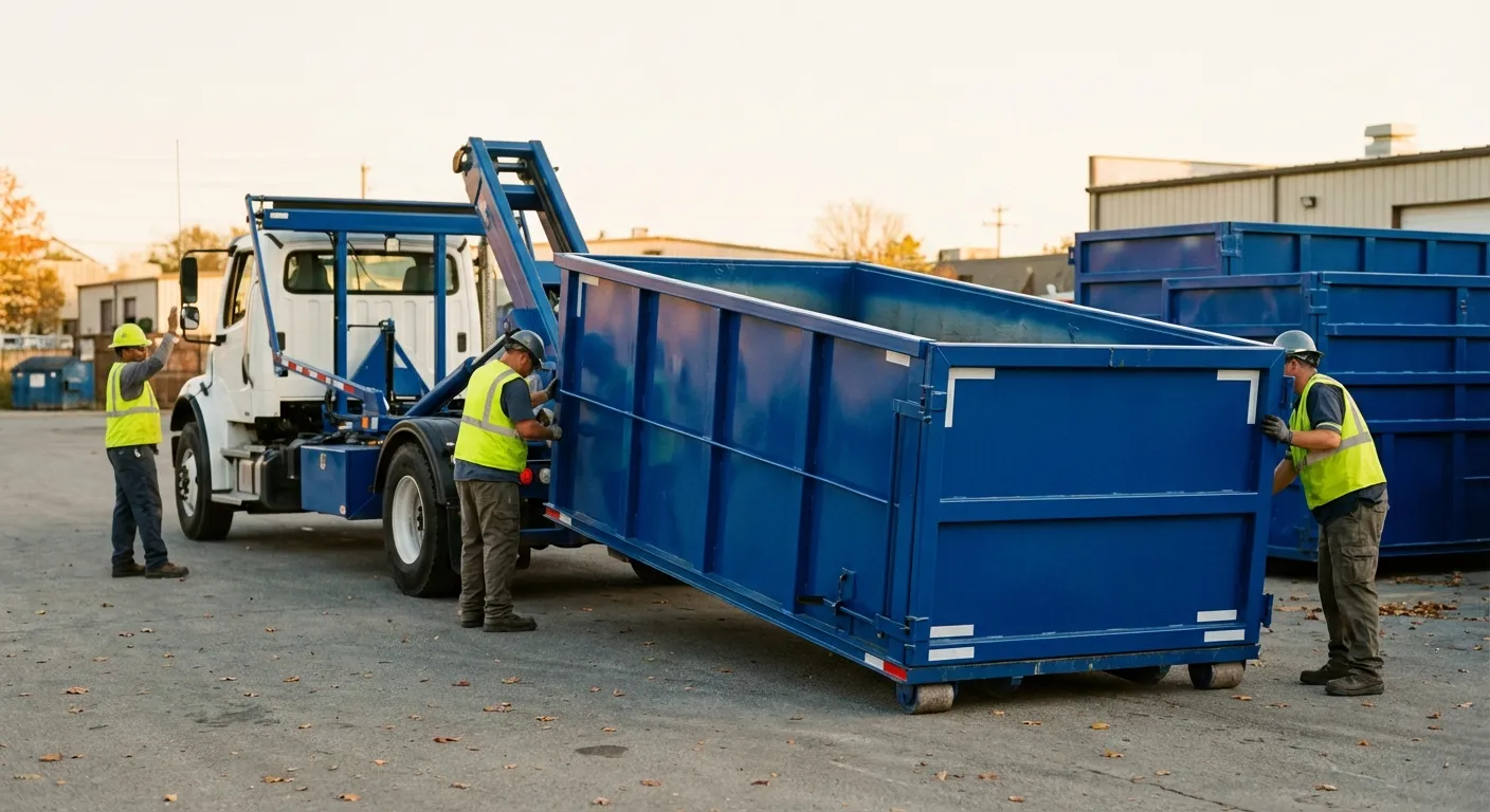 Commercial waste management and dumpster rental logistics in Alameda, CA