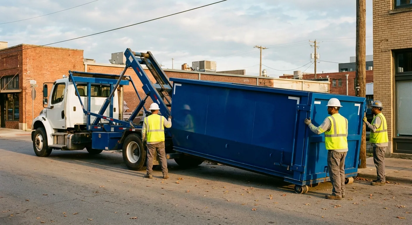Dumpster rental service in Alameda