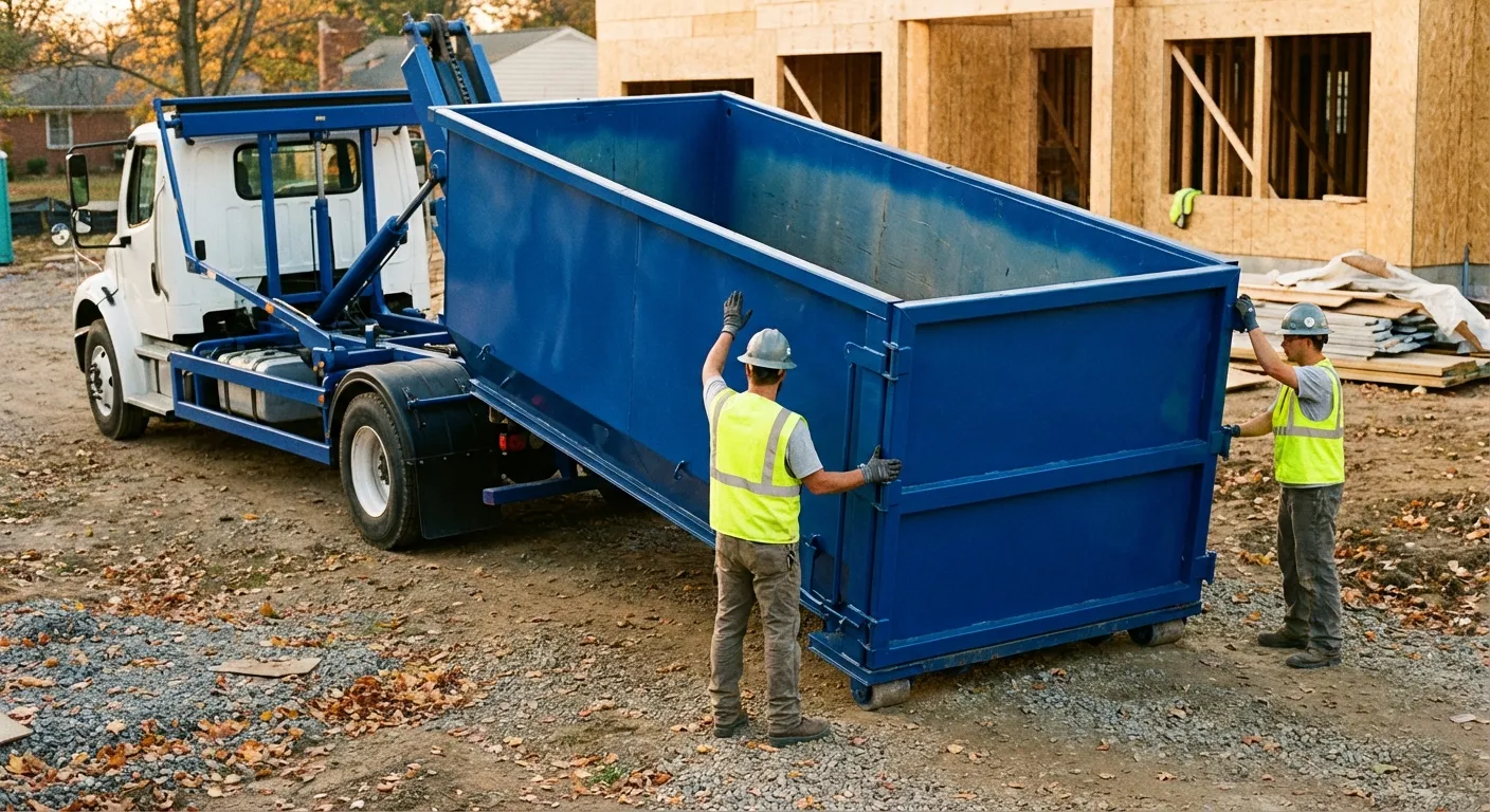 Construction dumpster delivery and waste management in Alameda, CA