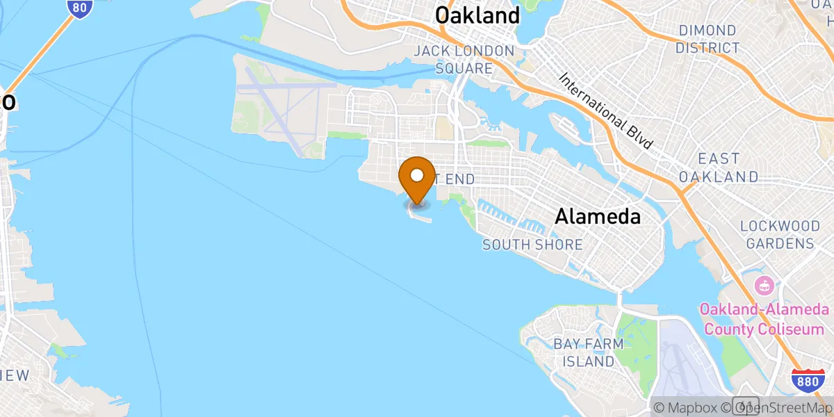  neighborhood map in Alameda, CA