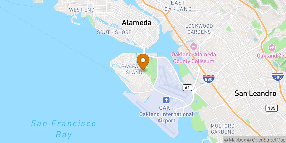  neighborhood map in Alameda, CA
